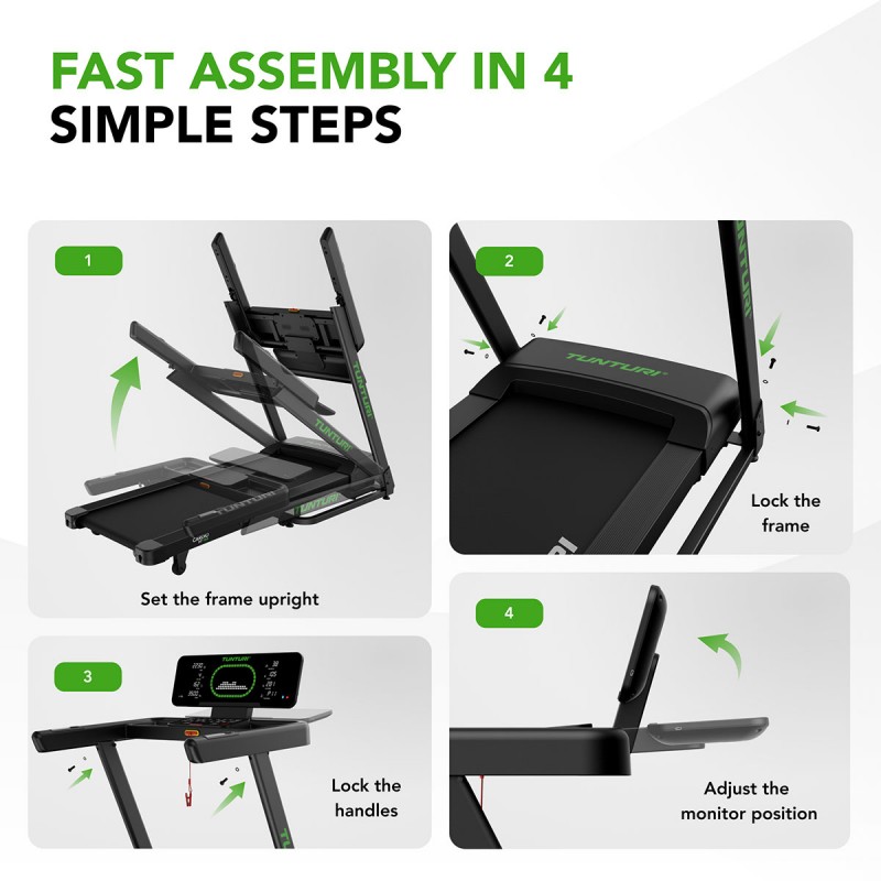 Tunturi Cardio Fit T50 Διάδρομος γυμναστικής Tunturi Cardio Fit T50 Διάδρομος γυμναστικής