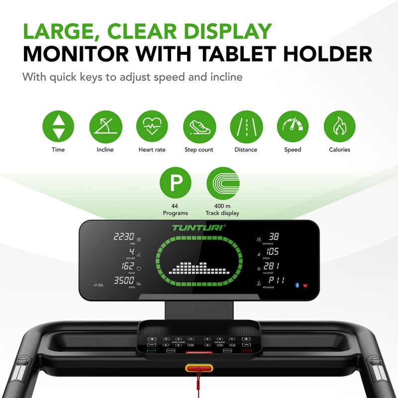 Tunturi Cardio Fit T60 Διάδρομος γυμναστικής Tunturi Cardio Fit T60 Διάδρομος γυμναστικής