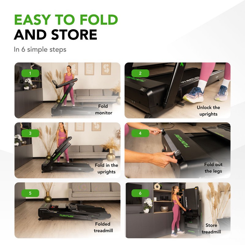 Tunturi Cardio Fit T60 Διάδρομος γυμναστικής Tunturi Cardio Fit T60 Διάδρομος γυμναστικής