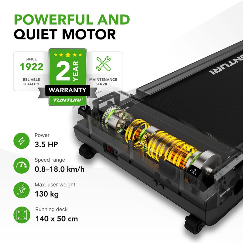 Tunturi Cardio Fit T60 Διάδρομος γυμναστικής Tunturi Cardio Fit T60 Διάδρομος γυμναστικής
