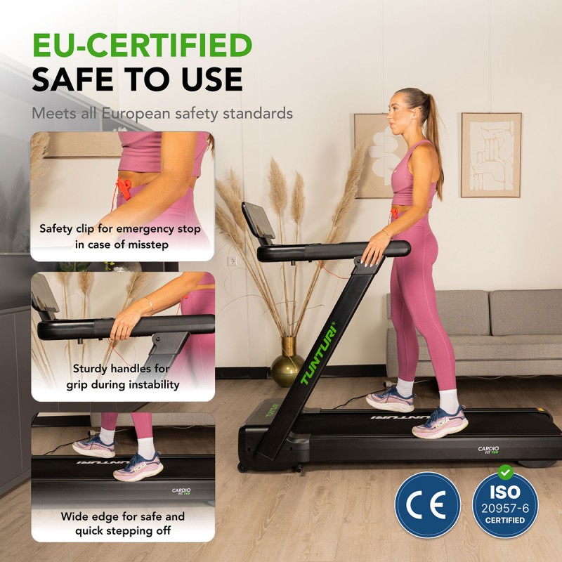 Tunturi Cardio Fit T60 Διάδρομος γυμναστικής Tunturi Cardio Fit T60 Διάδρομος γυμναστικής