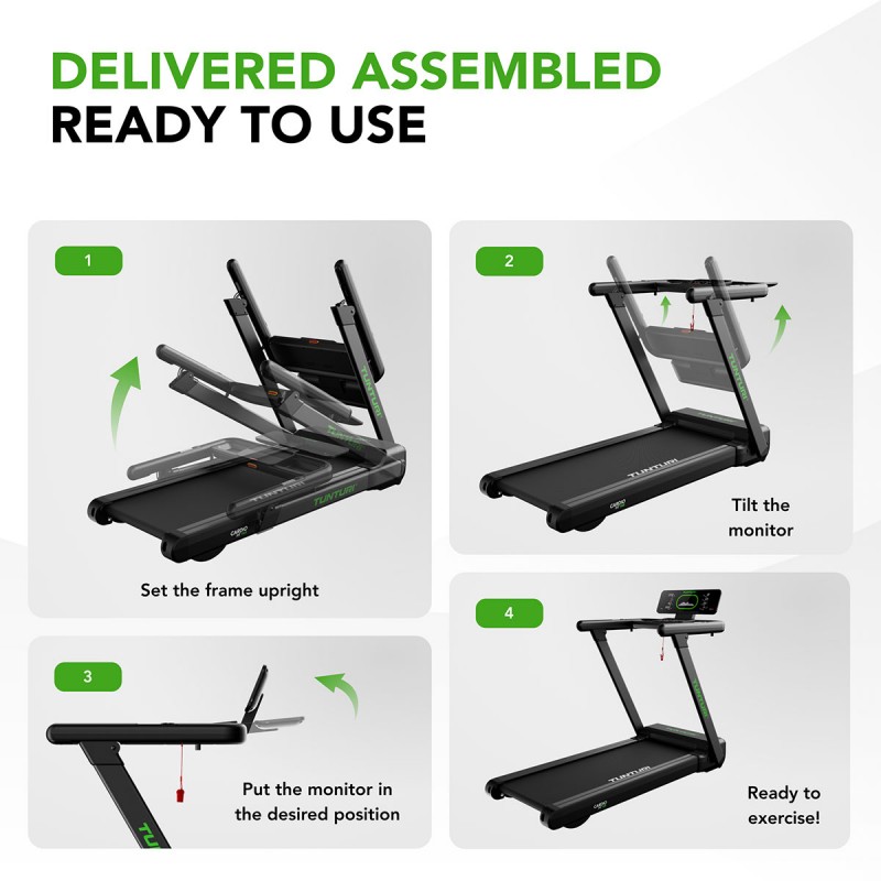 Tunturi Cardio Fit T60 Διάδρομος γυμναστικής Tunturi Cardio Fit T60 Διάδρομος γυμναστικής