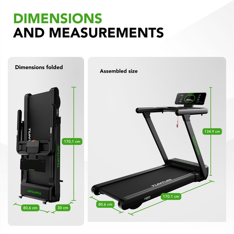 Tunturi Cardio Fit T60 Διάδρομος γυμναστικής Tunturi Cardio Fit T60 Διάδρομος γυμναστικής