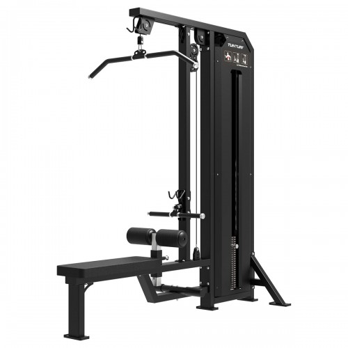 Tunturi Platinum Dual Lat Pull Down Low Row Τροχαλία Πλάτης και Καθιστή Κωπηλατική Σειρά V
