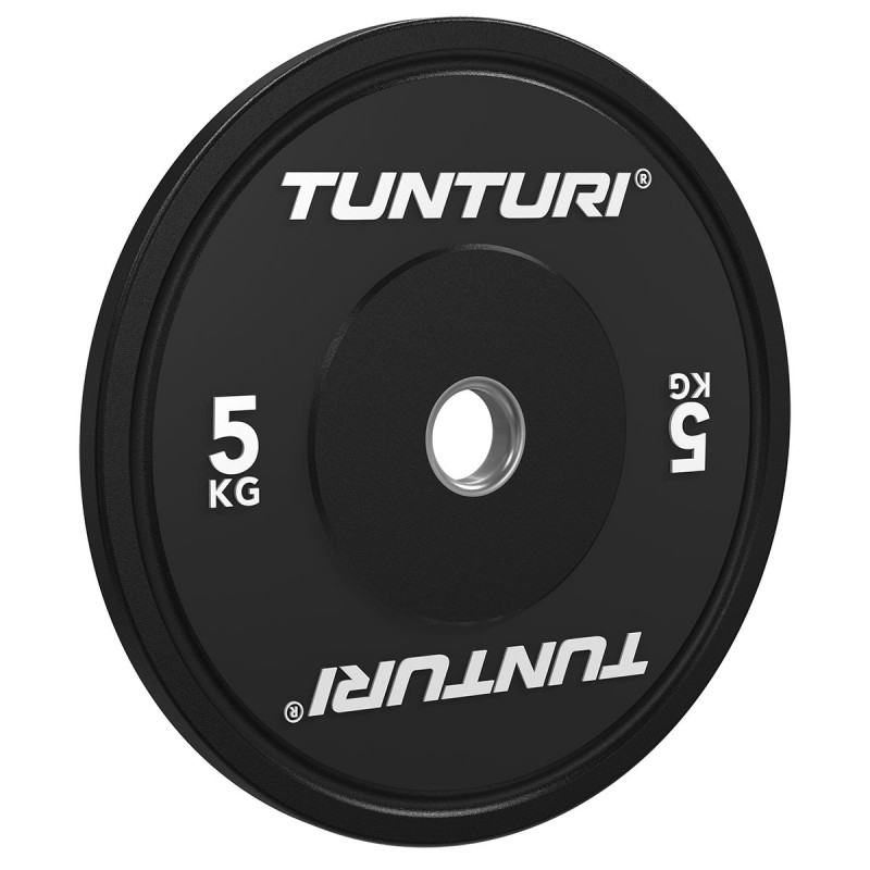 Tunturi Platinum Δίσκος Μαύρος 5kg Tunturi Platinum Δίσκος Μαύρος 5kg