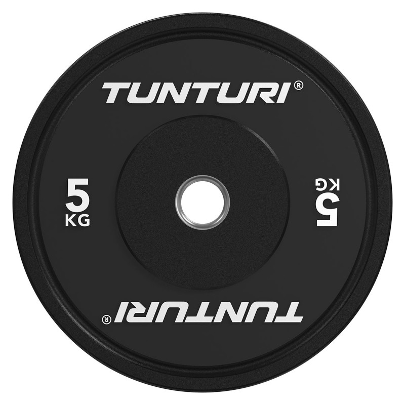 Tunturi Platinum Δίσκος Μαύρος 5kg Tunturi Platinum Δίσκος Μαύρος 5kg