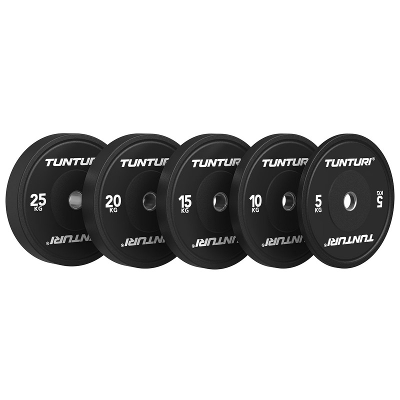 Tunturi Platinum Δίσκος Μαύρος 5kg Tunturi Platinum Δίσκος Μαύρος 5kg