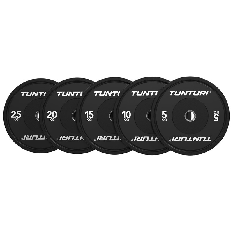 Tunturi Platinum Δίσκος Μαύρος 5kg Tunturi Platinum Δίσκος Μαύρος 5kg