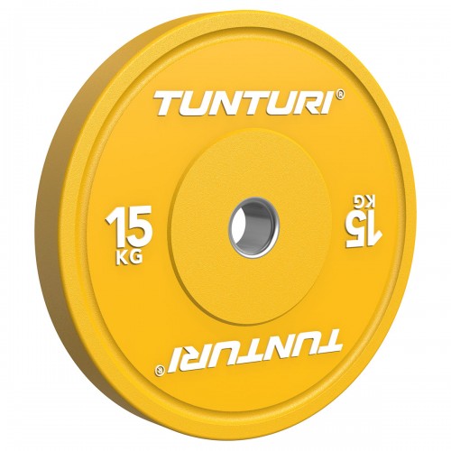 Tunturi Platinum Δίσκος Κίτρινος 15kg