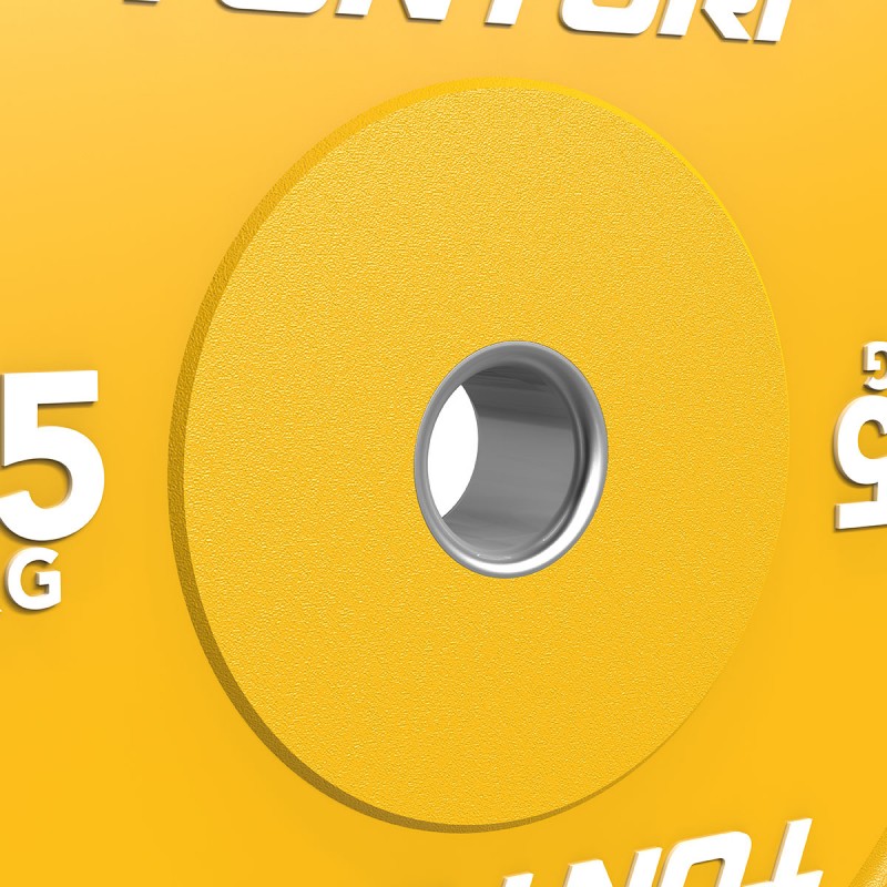 Tunturi Platinum Δίσκος Κίτρινος 15kg Tunturi Platinum Δίσκος Κίτρινος 15kg