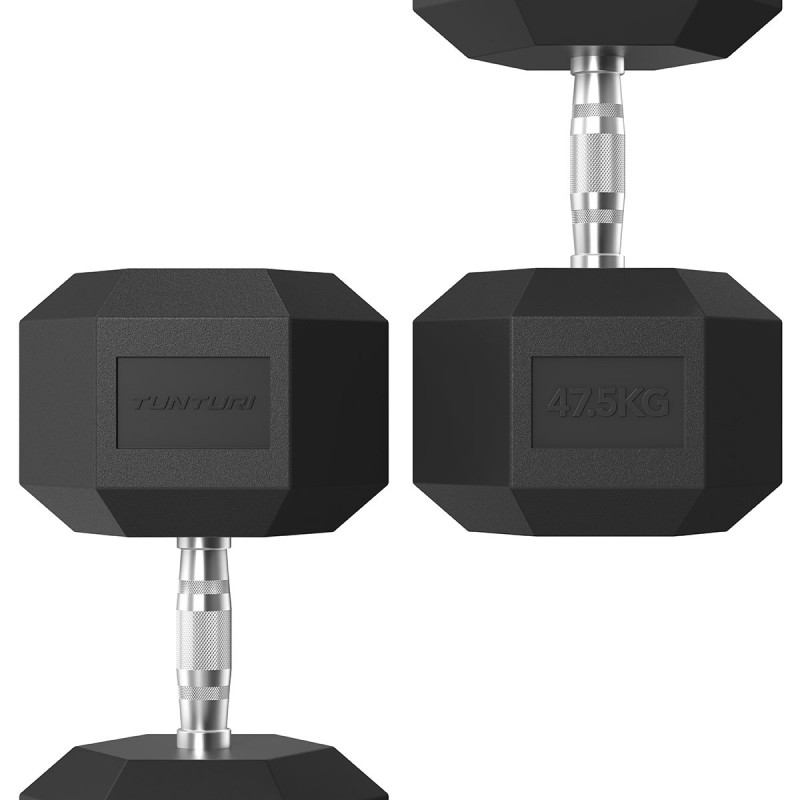 Tunturi Platinum Εξάγωνος Αλτήρας από Λάστιχο 47,5kg Tunturi Platinum Εξάγωνος Αλτήρας από Λάστιχο 47,5kg