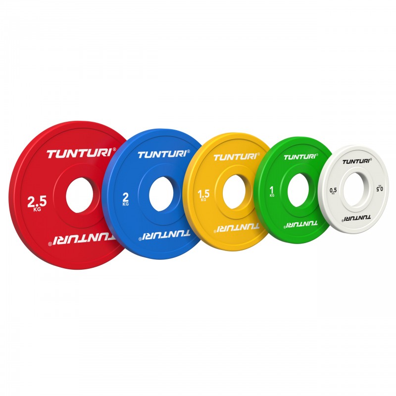 Tunturi Platinum Fractional Δίσκοι 2,5 kg Κόκκινοι (ζευγάρι) Tunturi Platinum Fractional Δίσκοι 2,5 kg Κόκκινοι (ζευγάρι)