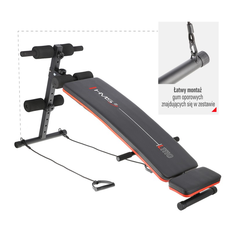 Πάγκος κοιλιακών HMS L1110 EXCERCISE BENCH Πάγκος κοιλιακών HMS L1110 EXCERCISE BENCH