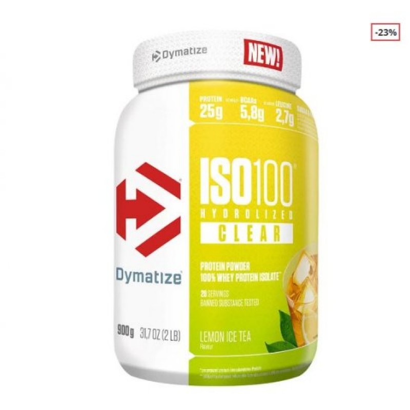 ISO 100 Clear Hydrolyzed 900gr (DYM) - Peach ISO 100 Clear Hydrolyzed 900gr (DYM) - Peach