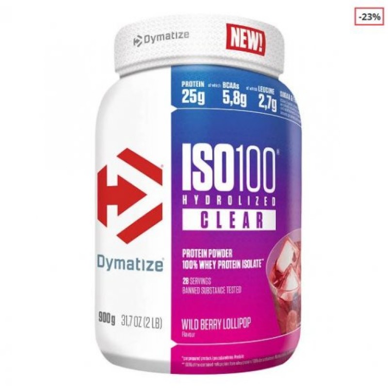ISO 100 Clear Hydrolyzed 900gr (DYM) - Peach ISO 100 Clear Hydrolyzed 900gr (DYM) - Peach