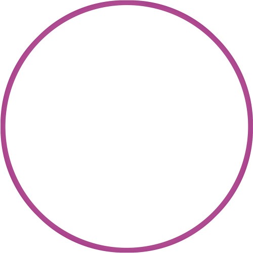 Χούλα-Χουπ 76cm - Φ18mm - 185gr, Φούξια
