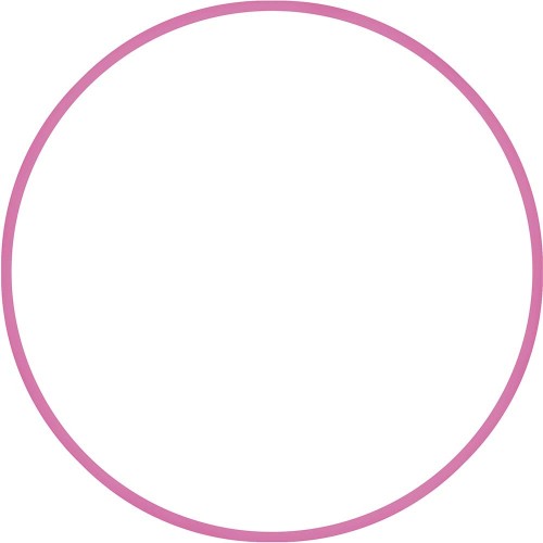 Χούλα-Χουπ 70cm - Φ19mm - 230gr, Ροζ