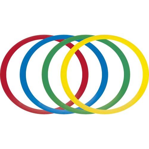 Επίπεδα δαχτυλίδια ελέγχου και ισορροπίας (10 τμχ.), Μπλε