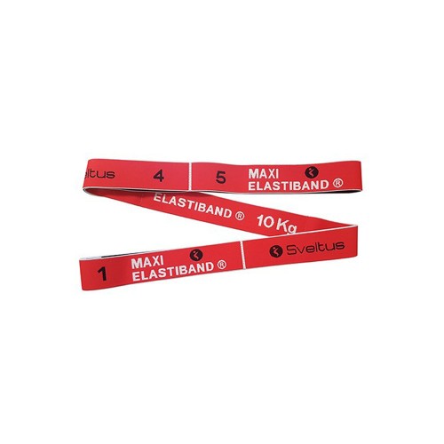 ΛΑΣΤΙΧΟ ΑΝΤΙΣΤΑΣΗΣ ΜΑΧΙ ELASTIBAND ΚΟΚΚΙΝΟ 10KGR BULK SVELTUS Sveltus