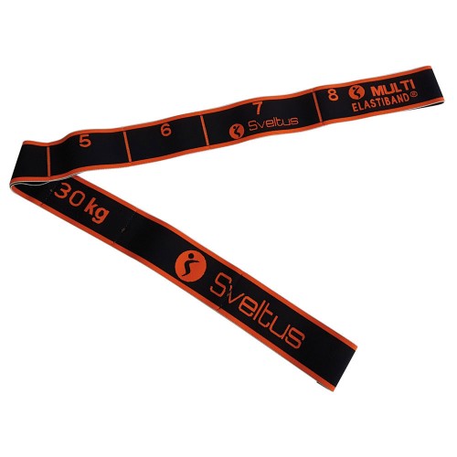 ΛΑΣΤΙΧΟ ΑΝΤΙΣΤΑΣΗΣ MULTI ELASTIBAND ΜΑΥΡΟ 30KGR BULK SVELTUS Sveltus