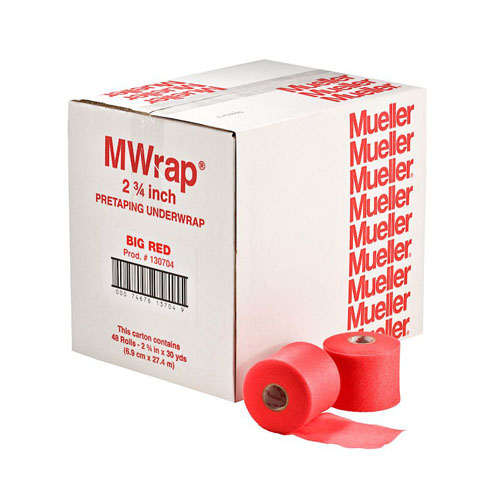 ΕΠΙΔΕΣΜΟΣ ΑΡΑΧΝΗ ΚΟΚΚΙΝΟ 7CMX27.5M MWRAP MUELLER Mueller