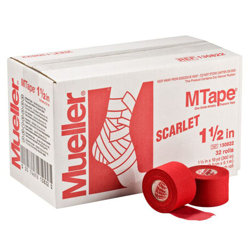 SPORT-TAPE ΧΡΩΜΑΤΙΣΤΟ MTape 3.8CMx9.14M MUELLER Red Mueller