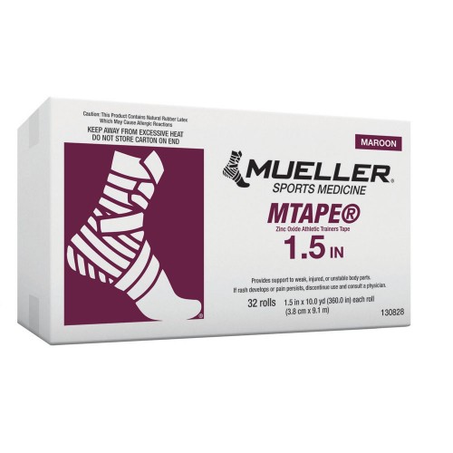 SPORT-TAPE ΧΡΩΜΑΤΙΣΤΟ MTape 3.8CMx9.14M MUELLER Maroon Mueller