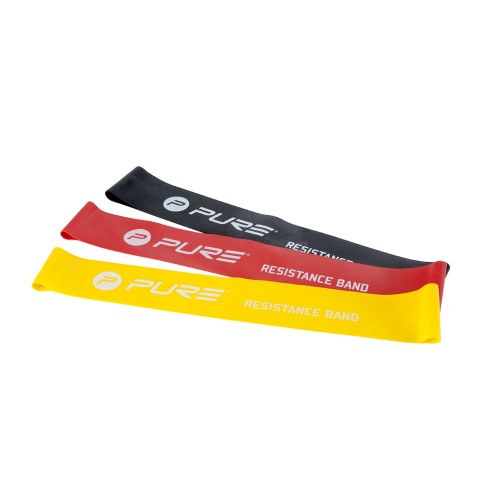 ΛΑΣΤΙΧΑ ΑΣΚΗΣΕΩΝ FITNESS LOOPS ΣΕΤ (Y - R - B) PURE 3ΤΜΧ Pure2Improve