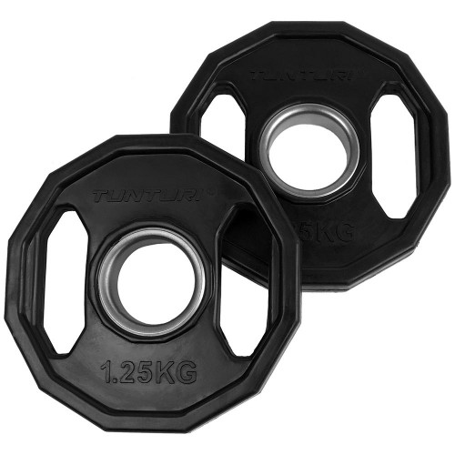 Tunturi Σετ ολυμπιακών δίσκων 1, 25kg με λάστιχο