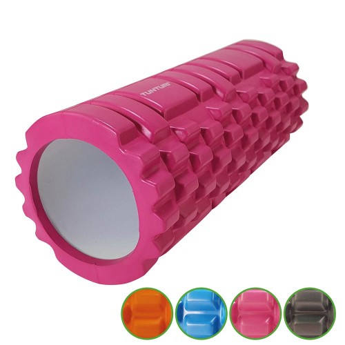 Tunturi Yoga Foam Grid Roller 33cm ροζ