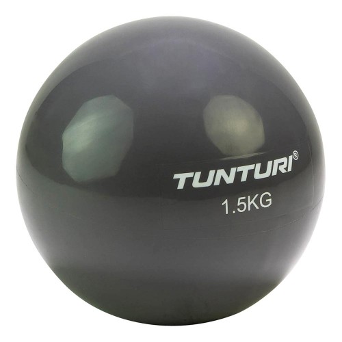 Tunturi Μπάλα Βάρους 1. 5kg Yoga Ανθρακί